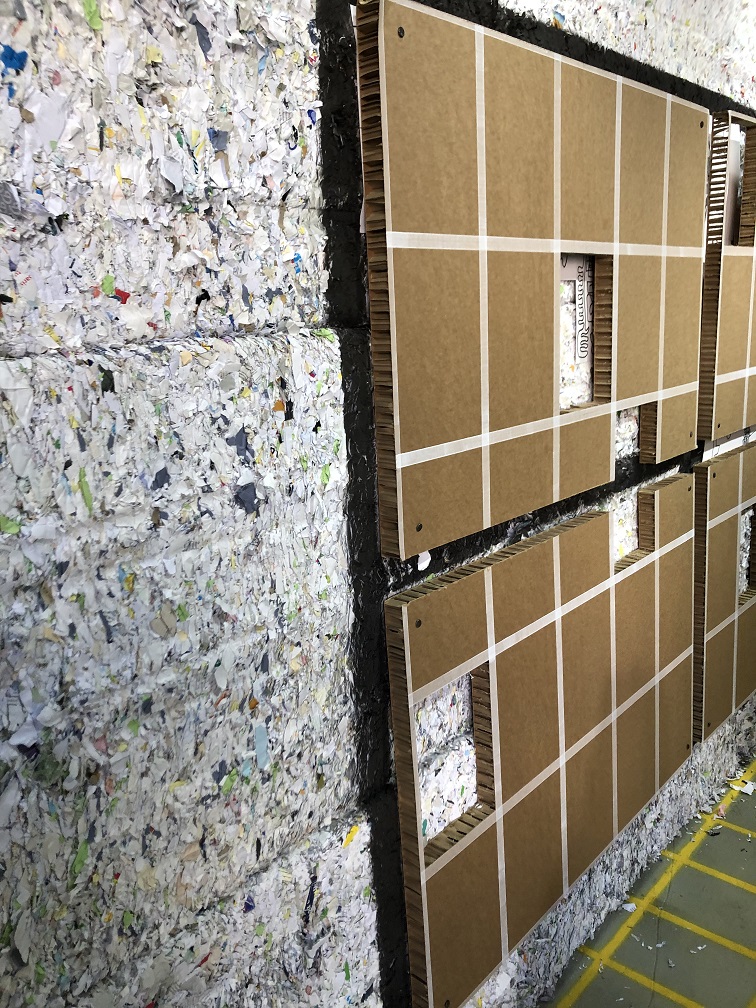Paper city windows