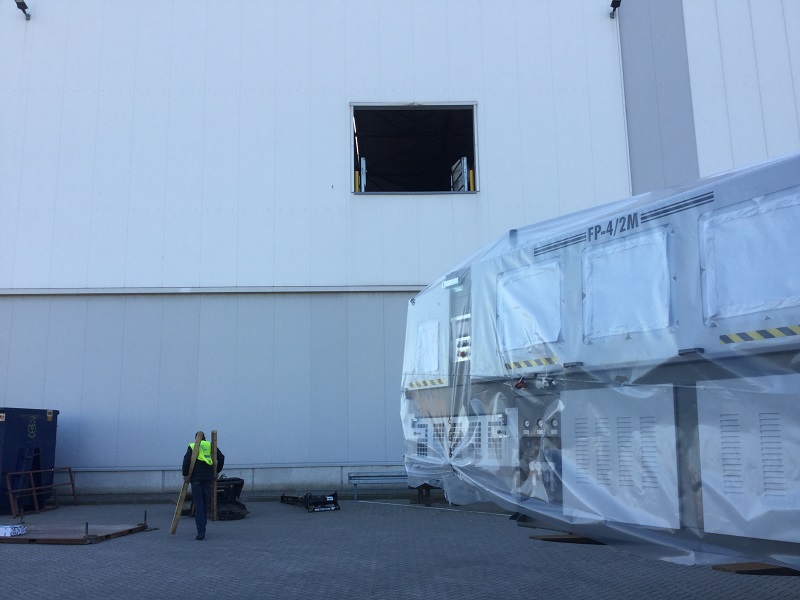 Installatie BOIX machine