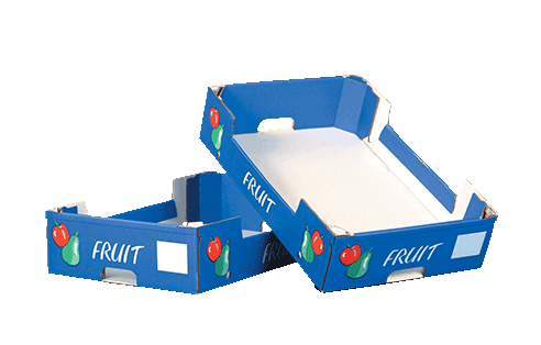 Bedrukte kartonnen fruitdozen