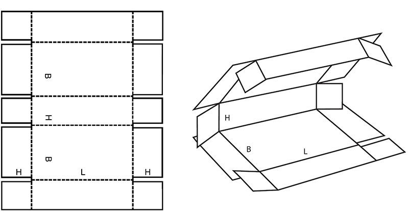 Folder type box