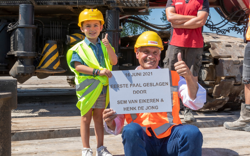 Eerste paal Fabriek 2